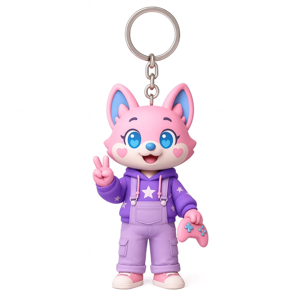 Custom 3D Mini Figure Keychain Figure from Your Photo Personalized Mini Doll Christmas Gift Idea