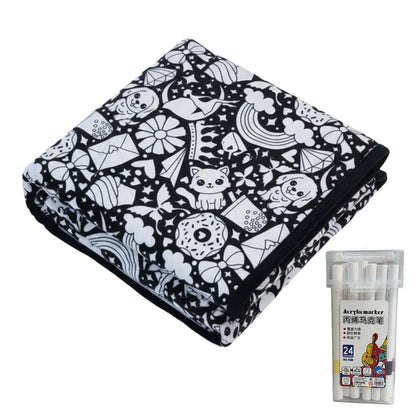 Sweet Doodles — DIY Coloring Blanket