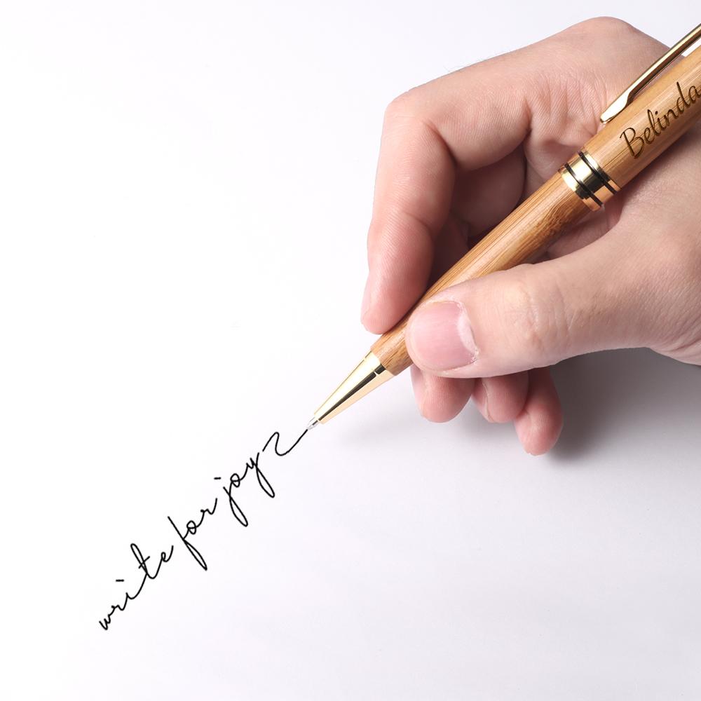 Personalized Wood Pen Set Engraved Pen Set with Wooden Box Gift for Graduation