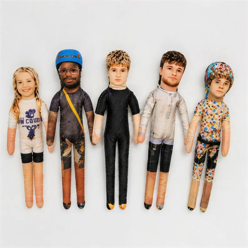 Full Body Custom Mini Me Doll Personalized Poseable Photo Doll Gift