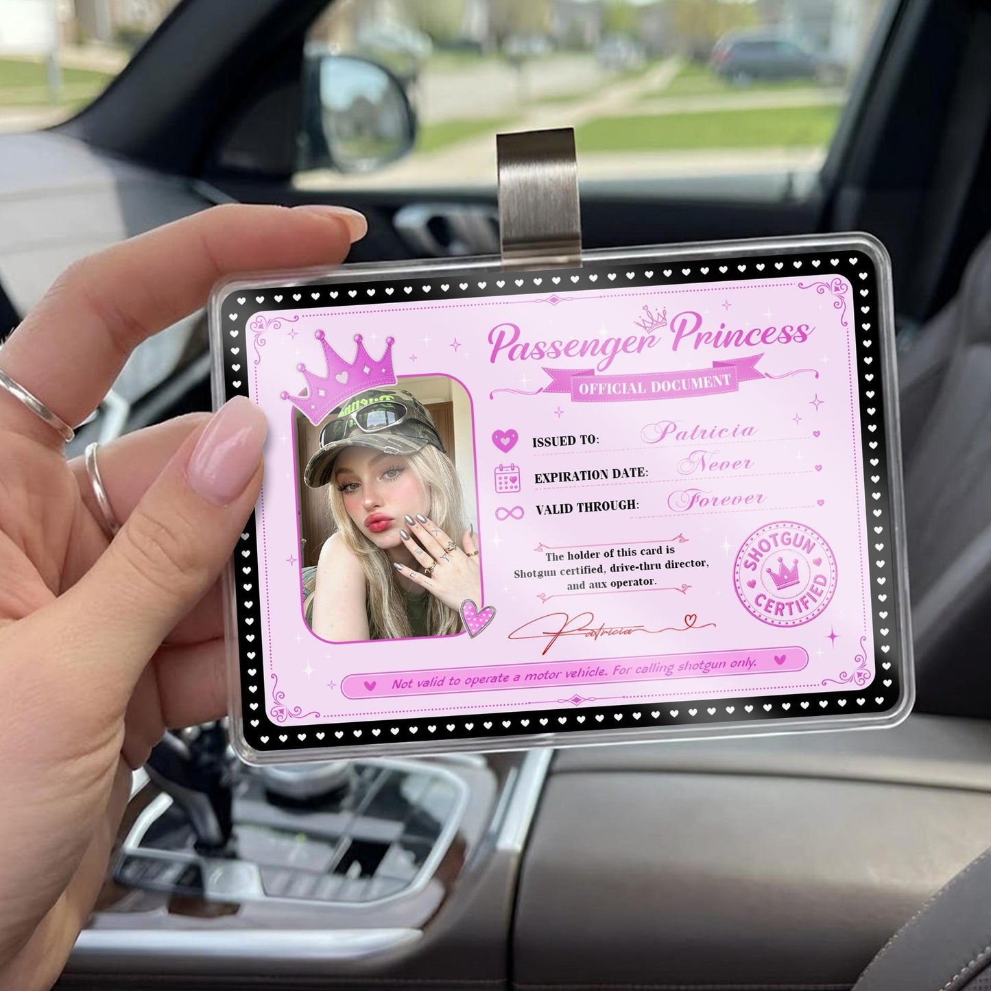 Personalized Passenger Princess Card– Forever Valid VIP Card