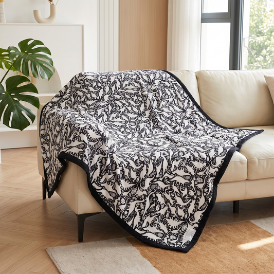 DIY coloring blanket style E — sofa drape